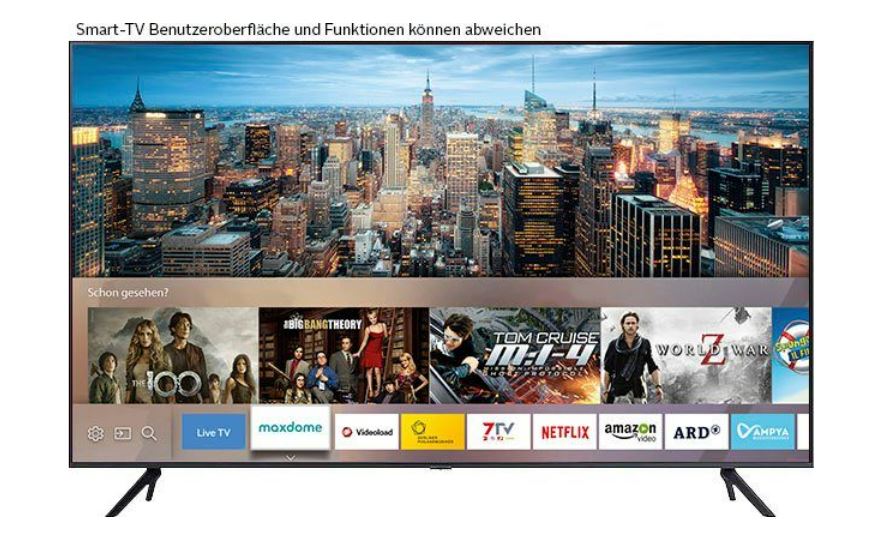 📺 Samsung GU50AU7199U LED-Fernseher 50 Zoll 4K Ultra HD für 381,95 ...