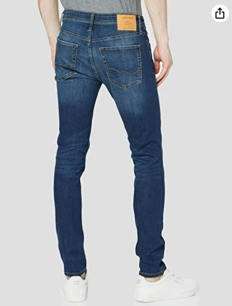 JACK & JONES Jeans Skinny JXVIENNA Skinny HW Vita Alta - MS1011A DNM Noos - Cotone Elasticizzato 98% Cotone 2% Elastan
