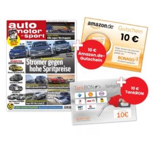 🚘 "Auto Motor und Sport" Leseprobe mit 6 Ausgaben für 19,90€ +10€ Amazon- oder 10€ Tankgutschein