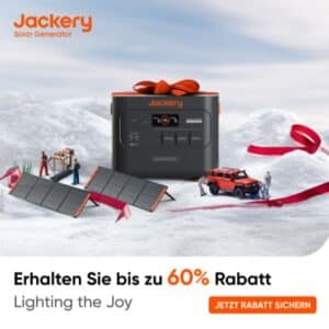 ⚡ Jackery - bis zu 60% auf Jackery Powerstations und Solargeneratoren