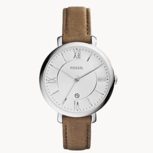 ⌚😍 Fossil Damenuhr „Jacqueline“ mit Lederarmband ab 50,57€ (statt 71€)