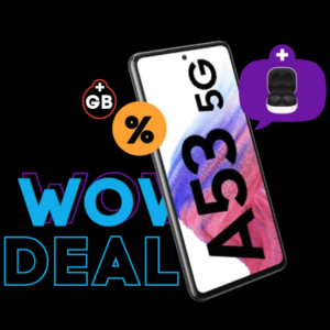 🔵 Blau Black Week Deals ⚫️ z.B. Samsung 55 Zoll TV dank 10GB LTE Allnet Tarif 23€ günstiger als Idealo