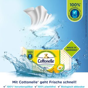 🚽 Großpackung Cottonelle Feuchtes Toilettenpapier für 11,42€ (statt 14,28€) - 12x 45 Stück
