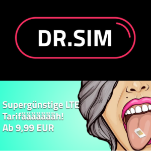 💊 Vodafone-Netz: 15GB / 25GB / 40GB LTE Allnet für 9,99€ / 14,99€ / 19,99€ (auch als mtl. kündbar, dann mit weniger GB) -DR. SIM