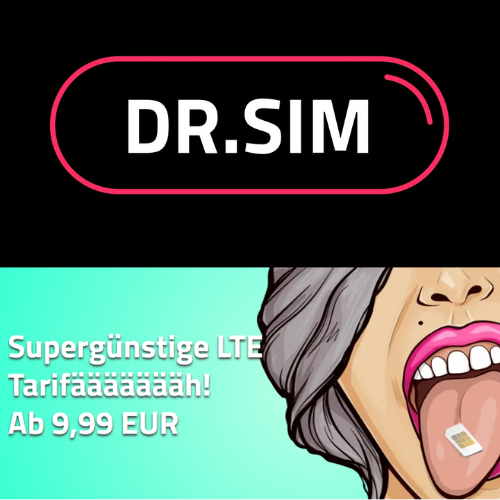 Thumbnail 💊 Vodafone-Netz: 15GB / 25GB / 40GB LTE Allnet für 9,99€ / 14,99€ / 19,99€ (auch als mtl. kündbar, dann mit weniger GB) -DR. SIM