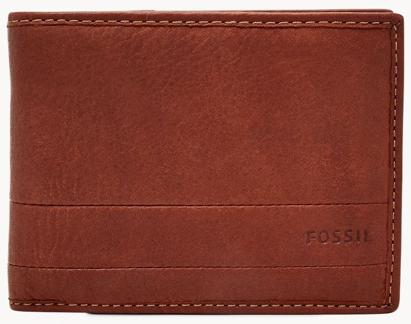 Braunes Herren-Portemonnaie von Fossil