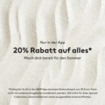 Nur heute 👉 20% Rabatt in der App bei H&M ab 35€