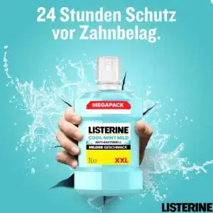 🦷 Listerine Mundspülungen Cool Mint Mild (1L) für 4,47€