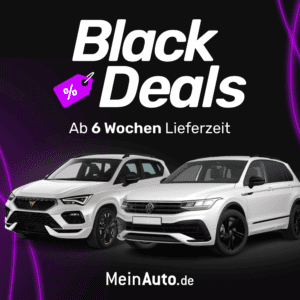 MeinAuto.de Black Leasing Deals - nur 6 Wochen Lieferzeit! 🚘 Volco V60, CUPA Leon, Skoda Fabia uvm.