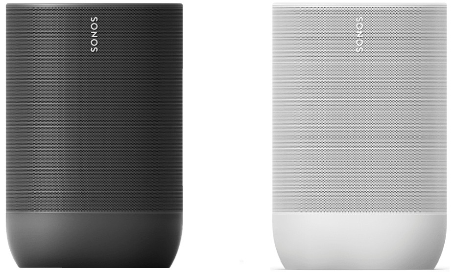 Sonos Move Lautsprecher in Schwarz und Weiß