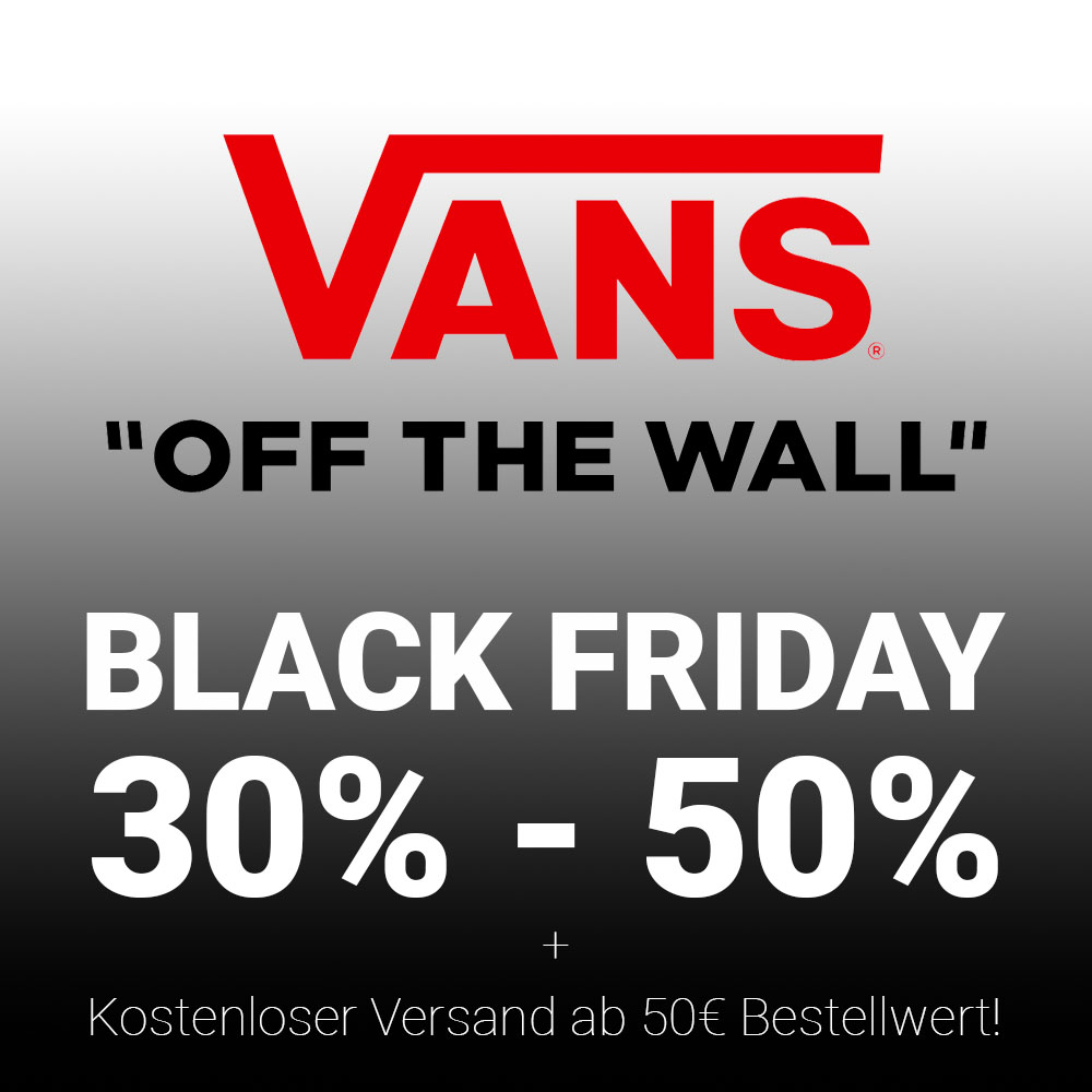 VANS Black Friday Deals 1300 Artikel mit bis zu 50 Rabatt