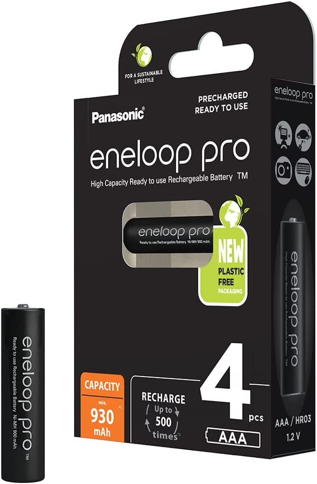 Thumbnail ⚡️ 4x Panasonic eneloop Pro AA für 13€ (statt 16€) 🔋 2500 mAh | 500 Ladezyklen