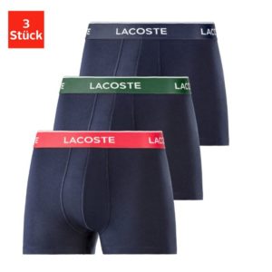 Lacoste Boxershorts 3er-Pack für 24€ (statt 29€)