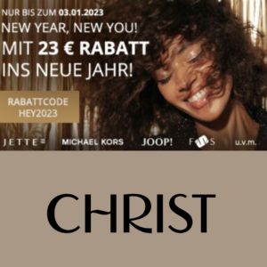 💍 Christ: 23€ Rabatt z.B. 925er Silber Schmuck schon ab 11,90€ bei Filiallieferung oder 14,90€ nach Hause