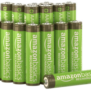 🤩 Amazon Basics wiederaufladbare AAA-Batterien (800mAh): 16 Stück für 9,88€ | 24 Stück für 13,34€