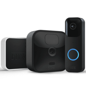 Blink Outdoor HD-Sicherheitskamera + Türklingel Kamera + Sync Modul ✔️ im Set für 69,99€