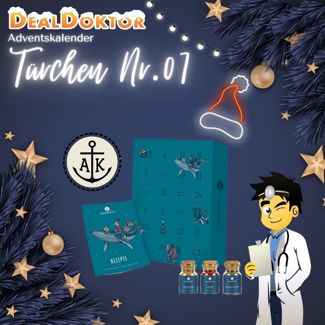 Thumbnail 🎁 DealDoktor Adventskalender - Türchen 7: 3x Ankerkraut Premium Plus Adventskalender