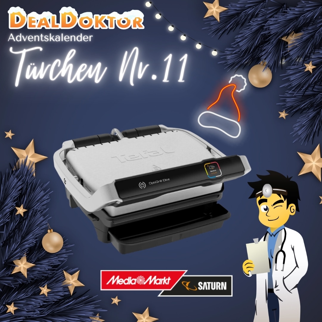 Thumbnail 🎁 DealDoktor Adventskalender - Türchen 11: Tefal OptiGrill