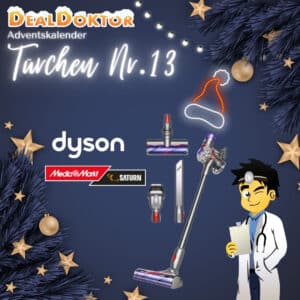 🎁 DealDoktor Adventskalender - Türchen 13: DYSON V8 Stielsauger