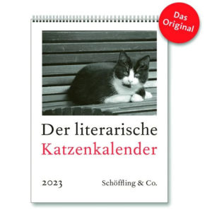 🐈 Der literarische Katzenkalender 2023 für 16,76€ (statt 20€)