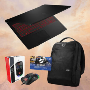 💻 MSI KATANA GF66 12UD-419 Gaming Laptop für 899€ (statt 1.399€) - Intel i7 / GeForce RTX 3050 Ti / 16GB RAM / 512GB SSD / inkl. Zubehör