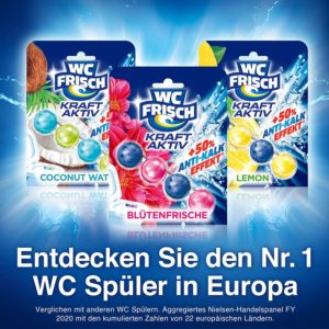 🚽 WC FRISCH Kraft Aktiv Duftspüler 3er Pack nur 4,23€ (statt 5€) *verschiedene Sorten*