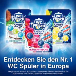 🚽 WC FRISCH Kraft Aktiv Duftspüler 3er Pack nur 3,23€ (statt 4€) *verschiedene Sorten*