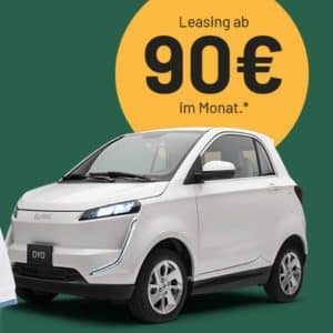 ELARIS E-Auto Leasing, z.B. PIO "Smart" schon ab 77€ monatlich