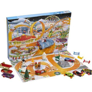 Hot Wheels Adventskalender für 9,49€ mit 8 Spielzeugautos + Zubehör