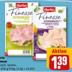 Rewe: Herta Finesse nur 0,89€ dank Couponplatz Coupon