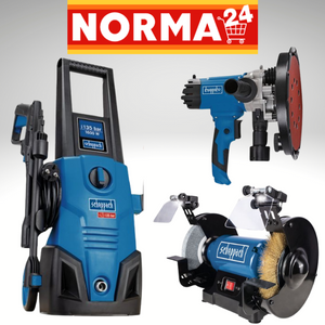 Norma24: 10% extra Rabatt auf das Baumarkt-Sortiment, z.B. Scheppach Wandschleifer für 49,04€ (statt 78€)