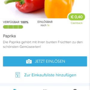 Paprika Mix mit Marktguru 0,71€