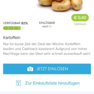 Marktguru-Deal der Woche auf Kartoffel