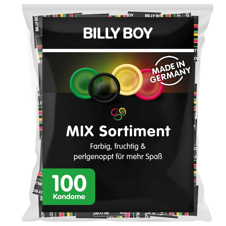 Thumbnail Billy Boy Kondome in Großpackung - 100 Kondome Mix-Sortiment für 24,25€ (statt 35€)
