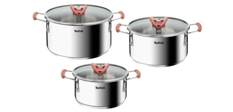 6-teiliges Topfset Tefal OptiSpace