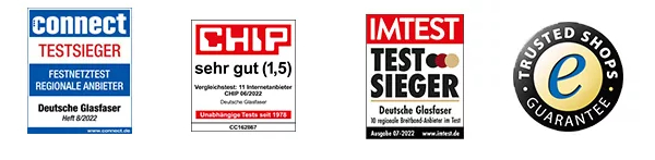 Auszeichnungen Deutsche Glasfaser
