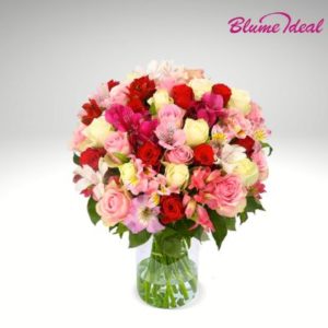 🌹Blumenstrauß „Amelie“ mit 30 Rosen &amp; Inkalilien für 19,99€ (zzgl. Versand)