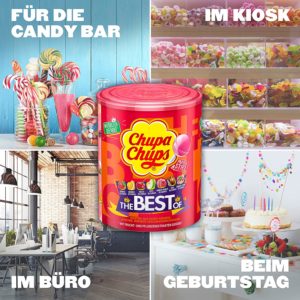 🍭 50 Best of Chupa Cups Lollies in der Dose für 5,75€ (statt 10€)