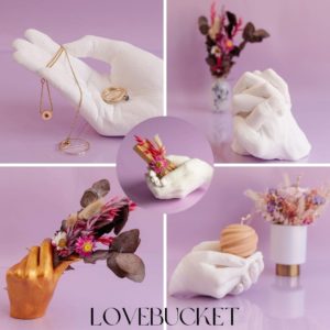 💕 ForeverCast Lovebucket Gips Handabdruck Set für Paare für 17,49€ (statt 25€)