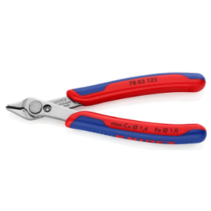 Knipex Electronic Super Knips Seitenschneider 125mm mit Mehrkomponenten-Griffen ab 16,73€ (statt 20€)