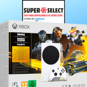 Besser als Idealo! 🔥 Xbox Series S Bundle für 21€ + 10GB LTE Allnet für 9,99€ mtl. + 30€ Wechselbonus (MediaMarkt Super Select S im o2-Netz)