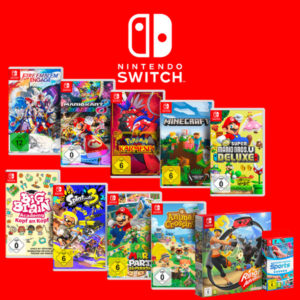 🎮 Nintendo Switch: 3 Spiele für 111€ (statt ~150€) - Mario Kart, Zelda, Donkey Kong uvm.