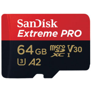 64GB microSD SanDisk Extreme Pro A2 für 5,99€ (statt 12€) *nur in wenigen GRAVIS-Filialen*