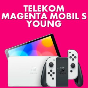 STARK! ⭐️ Nintendo Switch OLED für 1€ + 80GB bzw. 40GB 5G / LTE Telekom Allnet für 14,95€ bzw. 19,95€ mtl. (Telekom Magenta Mobil M Young)