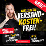 Nur bis Sa, 10 Uhr! 💥 Keine Versandkosten bei SportSpar ab 10€ MBW