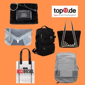 👜 Diesel: Taschen und Rucksäcke für 35€