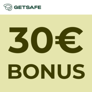 Getsafe Haftpflicht und Hausratversicherung inkl. 15€ Guthaben und 15€ Best Choice Gutschein