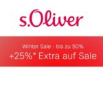 👕 s.Oliver: 25% Extra-Rabatt auf Sale-Artikel