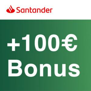 Kostenloses Girokonto: Santander BestGiro mit 100€ Bonus