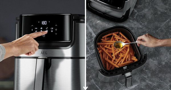 🍟 AEG Heißluftfritteuse Gourmet AF6-1-6ST für 98,95€ (statt 170€)